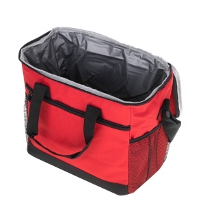 Geanta termoizolanta pentru picnic sau plaja, capacitate 16l, culoare Rosie - Img 10