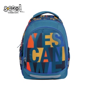 Ghiozdan anatomic LIGHT, YES WE CAN, 41x28x17 cm - S-COOL - Img 1