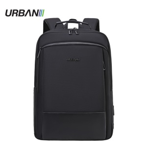Ghiozdan compartiment laptop, URBAN BLACK, 43x29x12 cm - OFFISHOP - Img 1