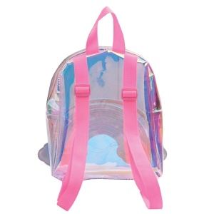 Ghiozdan gradinita transparent RAINBOW, 20x26x13 cm - S-COOL - Img 2