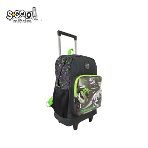 Ghiozdan trolley DINOSAURS, 45x32x16.5 cm - S-COOL - Img 2