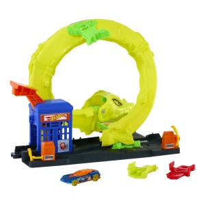 HOT WHEELS CITY PISTA ATACUL SPIRAL AL SARPELUI - Img 2