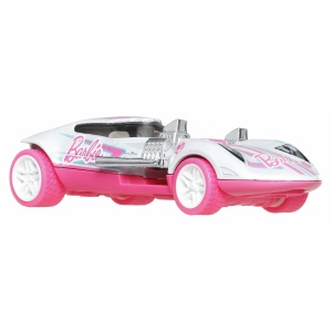HOT WHEELS MASINUTA METALICA CU SISTEM PULL BACK BARBIE TWIN MILL STREET POWER SCARA 1:43 - Img 3