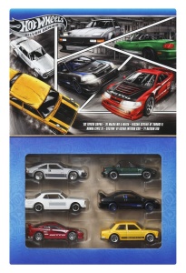 HOT WHEELS SILVER SERIES SET 6 MASINUTE METALICE TEMATICA JAPONEZA - Img 1