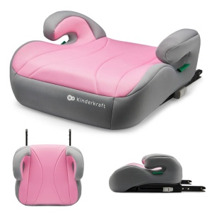 INALTATOR AUTO KINDERKRAFT BOOST, I-SIZE 135-150 CM, ROSE PINK - Img 2
