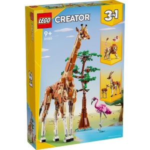 LEGO CREATOR 3IN1 ANIMALE SALBATICE DIN SAFARI 31150 - Img 1