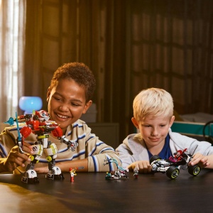 LEGO DREAMZZZ ROBOTUL TIGRU AL LUI COOPER SI MASINA HOT ROD A LUI ZERO 71497 - Img 3