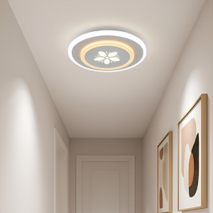 Lustra LED GUARELLA, 30W, Rotunda, lumina Rece/Calda/Neutra, Alb - Img 1