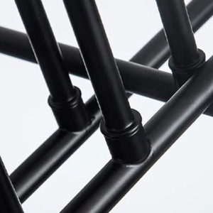 Lustra Modernist Octa 8, 8x E27, Negru, Design Modern - Img 2