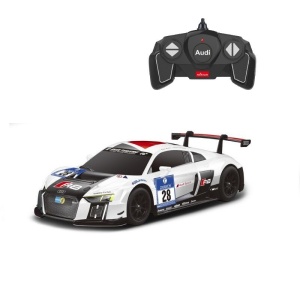 MASINA CU TELECOMANDA AUDI R8 LMS PERFORMANCE ALB SCARA 1 LA 18 - Img 1