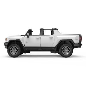 MASINA CU TELECOMANDA GMC HUMMER EV ALB SCARA 1 LA 16 - Img 4