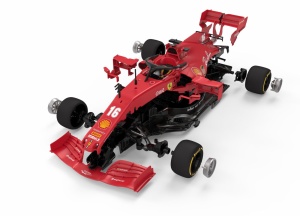 MASINUTA CONSTRUIBILA CU TELECOMANDA FERRARI SF1000 SCARA 1 LA 16 - Img 4