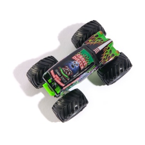 MONSTER JAM MASINUTA METALICA GRAVE DIGGER SCARA 1 LA 64 - Img 4