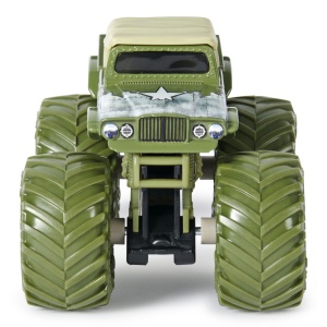 MONSTER JAM SET 2 MASINUTE METALICE SHAKER SI SOLDIER FORTUNE SCARA 1 LA 64 - Img 4