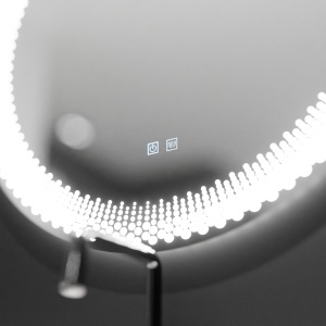 Oglinda LED Rotunda 70cm, Stellaire Touch, Sistem Dezaburire, Dimabila - Img 2