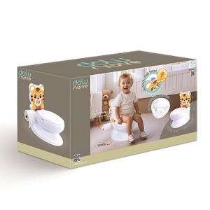 Olita tip WC, cu sunet, Tigru, 28x39x38cm - DOLU - Img 2