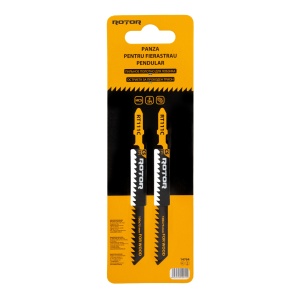 Panza fierastrau pendular pentru lemn, 100x75 mm Set 2 buc ROTOR RT111C - Img 2