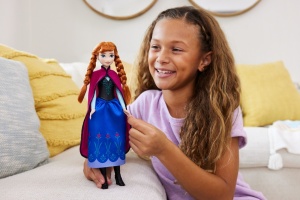 PAPUSA DISNEY FROZEN ANNA CU CODITE - Img 3
