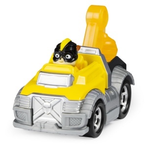 PATRULA CATELUSILOR MACHETA METALICA RUBBLE SUPEREROU CU MASINA UTILITARA - Img 3