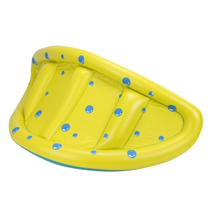 Ponton, Saltea de apa, gonflabila pentru copii cu acoperis, dimensiune 65 x 73 cm - Img 3