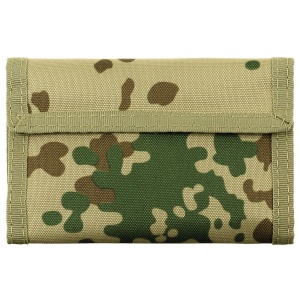 Portofel unisex, material textil, 14,5 x 10 x 1,5 cm, tropical camo MFH - Img 1