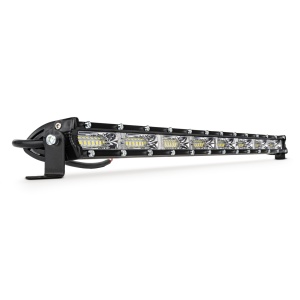 Proiector LED BAR model "SLIM" pentru Off-Road, ATV, SSV, putere 216W, culoare 6500K, tensiune 9-36V, dimensiuni 650 x 27 x 43 mm - Img 1