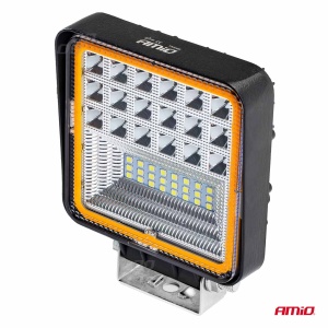 Proiector LED pentru Off-Road, ATV, SSV, cu functie de semnalizare, culoare 6500K, 3360 lm, tensiune 9 - 36V, dimensiuni 110 x 110 mm - Img 8