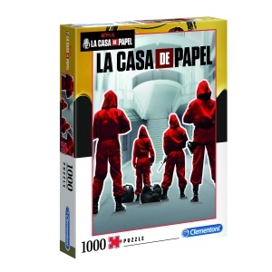 PUZZLE LA CASA DE PAPEL 1000 DE PIESE CLEMENTONI - Img 1