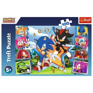 PUZZLE TREFL 100 SONIC MINUNATA LUME A LUI SONIC - Img 3