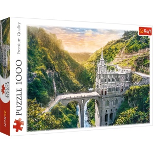 PUZZLE TREFL 1000 SANCTUARUL LAS LAJAS COLUMBIA - Img 1