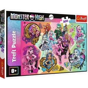 PUZZLE TREFL 300 MONSTER HIGH ZOMBI IN TOP - Img 1