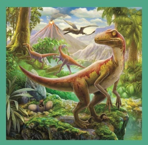 PUZZLE TREFL 3IN1 LUMEA EXTRAORDINARA A DINOZAURILOR - Img 3