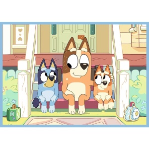 PUZZLE TREFL 4IN1 BLUEY SI LUMEA EI - Img 4