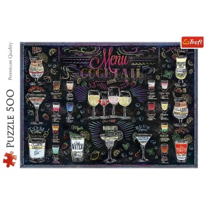PUZZLE TREFL 500 MENIUL DE COCKTAILURI - Img 3