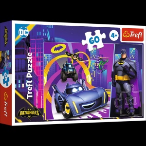 PUZZLE TREFL 60 BATMAN SI VEHICULELE LUI - Img 1