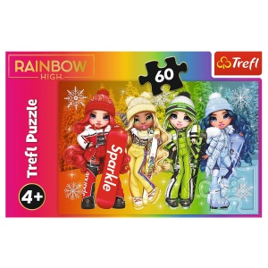 PUZZLE TREFL 60 RAINBOW HIGH PAPUSILE JUCAUSE - Img 3