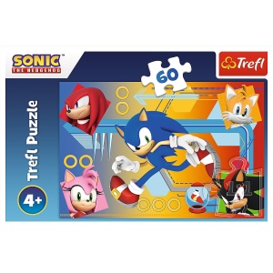 PUZZLE TREFL 60 SONIC IN ACTIUNE - Img 3