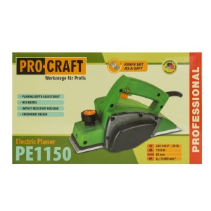 Rindea electrica pentru lemn PROCRAFT PE1150, 220V, 1150W, 15.000 rot/min - Img 3