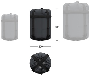 Sac de dormit Hannah Sherpa 160 MT-P, extrem -16 °C, fermoar dreapta - Img 3