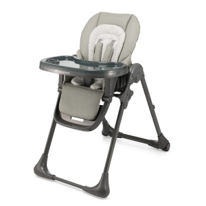 SCAUN DE MASA KINDERKRAFT TUMMIE, PLIABIL, GREY - Img 1