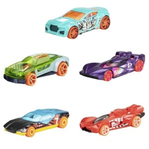 SET 5 MASINI HOT WHEELS STUNT TRACKS - Img 2