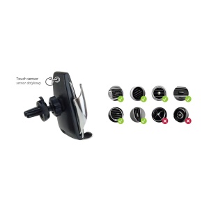 Suport auto inteligent pentru telefon cu incarcare wireless PHW-01 - Img 3