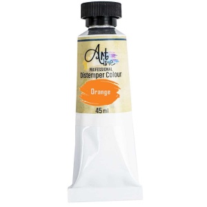 Tempera Art, PORTOCALIU, 45ml, 6 buc/set - ARTLINE - Img 1
