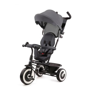 TRICICLETA COPII KINDERKRAFT ASTON, MALACHITE GREY - Img 1
