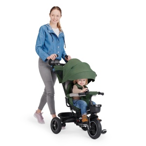 TRICICLETA KINDERKRAFT SPINSTEP, GREEN - Img 4