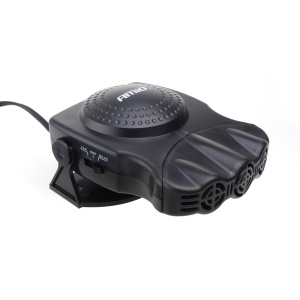 Aeroterma Auto 2in1, Ventilate, Incalzire Rapida si Dezghetare Geamuri, 12V, Putere 150W, cu mufa de bricheta - Img 2