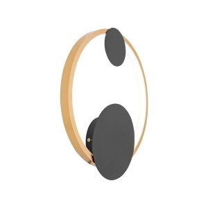 Aplica LED Gruvis 15W Auriu - Img 2