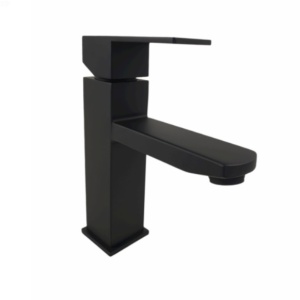 Baterie bucatarie MIXXUS KUB-001 BLACK din otel inoxidabil, Monocomanda, Racorduri incluse - Img 4