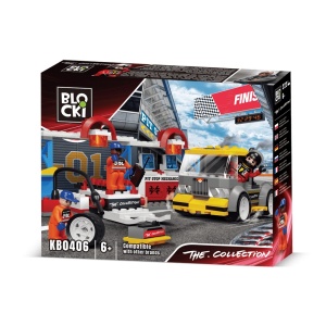 Blocki collection, Service auto - Pit stop, 207 piese - Img 1