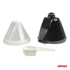 Cafetiera auto pentru TIR, Camion, Autocar, alimentare 24V, putere 300W, volum 650ml - Img 4